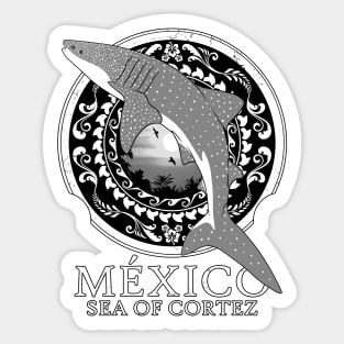 Whale Shark Mexico Sea of Cortez Sticker